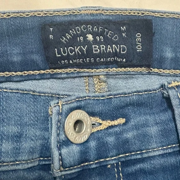 Lucky Brand Blue Skinny Jeans with Stretch - Picture 3 of 6